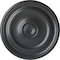 Ekena Millwork Devon Ceiling Medallion (Fits Canopies up to 3 5/8"), Hand-Painted Pewter, 15 3/4"OD x 1 1/2"P CM15DEPES - alternate 1
